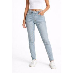 Gap Denim 28R True Skinny Blue & White Striped Womens Jeans
